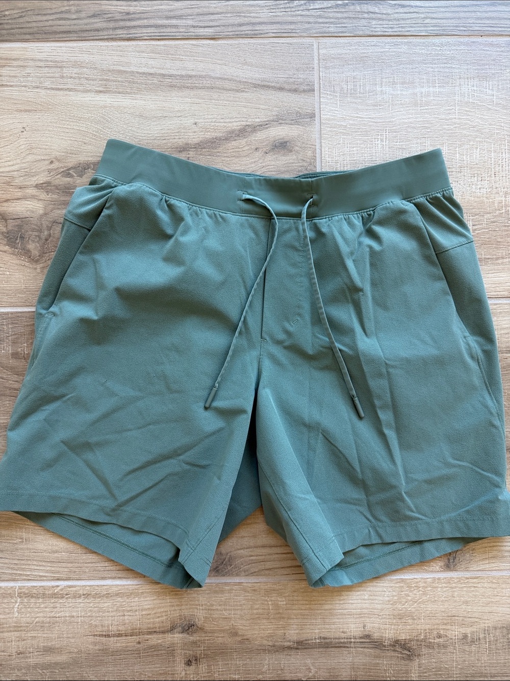 lululemon athletica Men's Olive Green Athletic Shorts